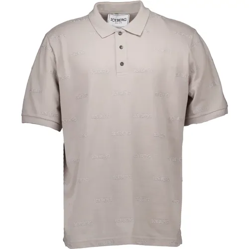 Light Grey Polos , male, Sizes: XL, S, L, M - Iceberg - Modalova