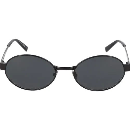 Oval Metal Frame Sunglasses SL 692 , female, Sizes: 55 MM - Saint Laurent - Modalova