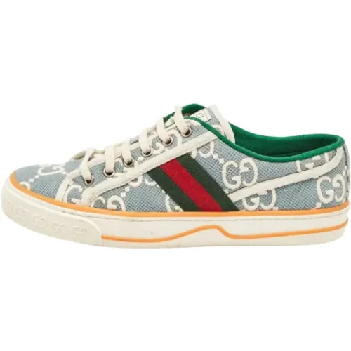 Pre-owned Canvas sneakers , female, Sizes: 6 UK - Gucci Vintage - Modalova