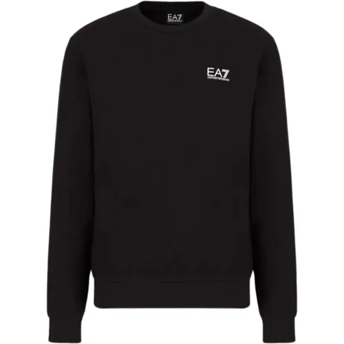 Identity Crewneck Sweatshirt , male, Sizes: L, XS, S, M - Emporio Armani EA7 - Modalova