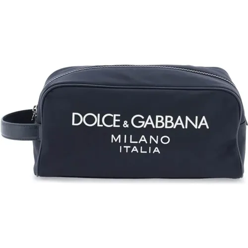 Gummiertes Logo Beauty Case,Gummilogo Beauty Case - Dolce & Gabbana - Modalova