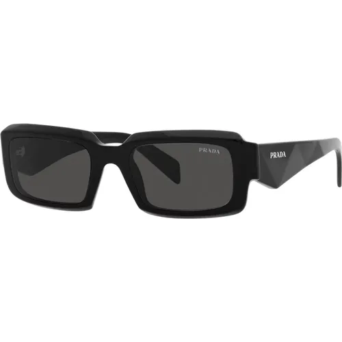 Dark Grey Sunglasses , male, Sizes: 54 MM - Prada - Modalova