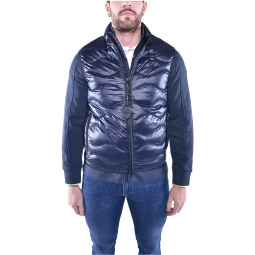 Sleeveless Quilted Puffer Jacket , male, Sizes: 2XL - Blauer - Modalova