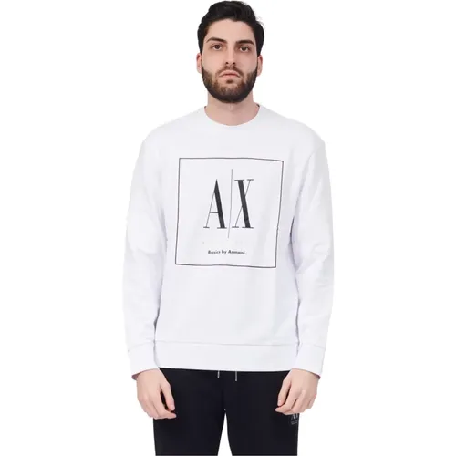Sweatshirts , male, Sizes: XL - Armani Exchange - Modalova