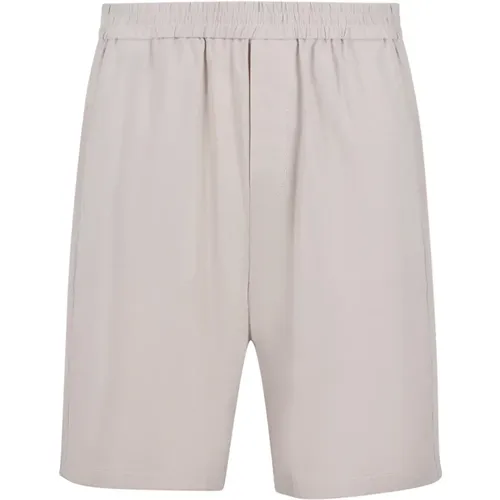 Elasticated Waist Bermuda Short , male, Sizes: M, L - Ami Paris - Modalova