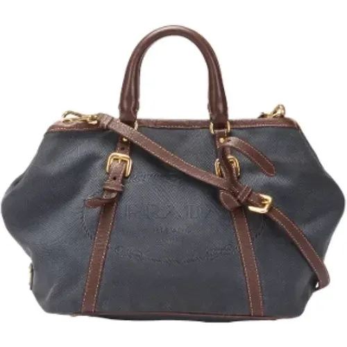 Pre-owned Denim crossbody-bags , female, Sizes: ONE SIZE - Prada Vintage - Modalova