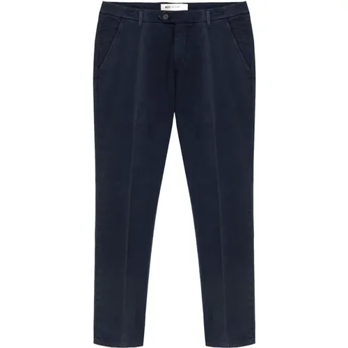 Marineblaue Chino Hose für Männer , Herren, Größe: W31 - Roy Roger's - Modalova