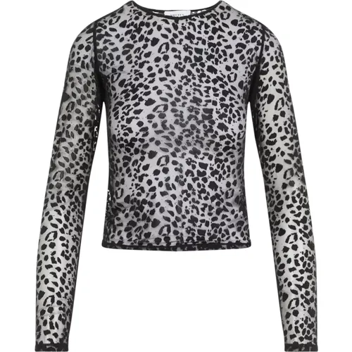 Schwarze Topwear für Frauen Aw24 , Damen, Größe: 2XS - alexander mcqueen - Modalova