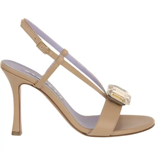 Fashion Beige Shoes , female, Sizes: 3 UK, 4 UK, 6 UK - Albano - Modalova