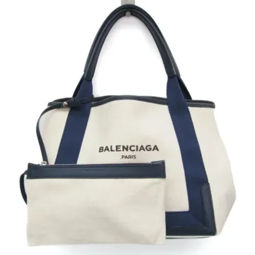 Pre-owned Canvas handbags , female, Sizes: ONE SIZE - Balenciaga Vintage - Modalova