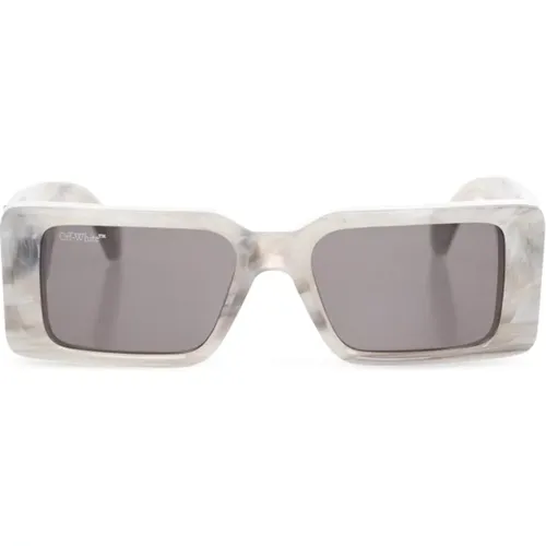 ‘Milano’ sunglasses , unisex, Sizes: ONE SIZE - Off White - Modalova