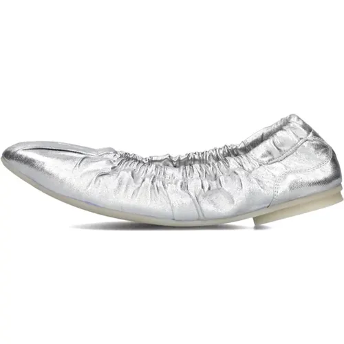 Silber Metallic Ballerina Schuhe - Bronx - Modalova