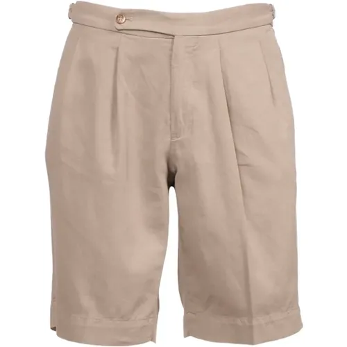 Men's Casual Bermuda Shorts , male, Sizes: 3XL - Incotex - Modalova