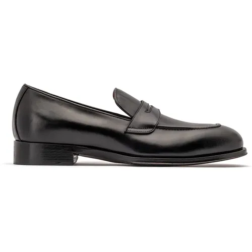 Men#39;s Shoes Moccasins Nero Aw21 , male, Sizes: 11 UK, 8 UK, 9 UK, 10 UK - Alexander 1910 - Modalova
