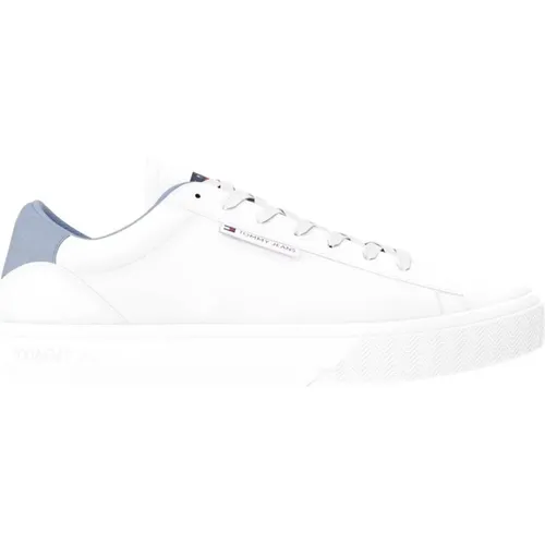 Blaue Cupsole Sneaker Damenschuhe , Damen, Größe: 40 EU - Tommy Jeans - Modalova