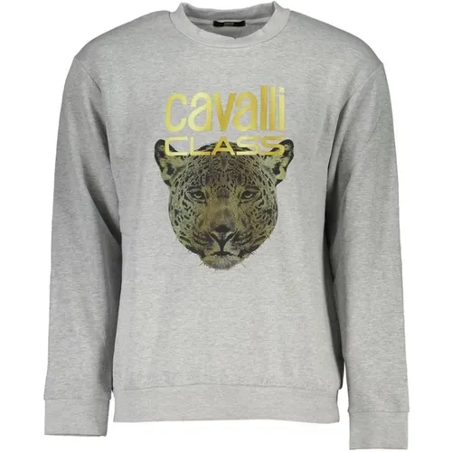 Sweatshirts , Herren, Größe: M - Cavalli Class - Modalova