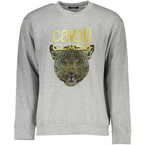Sweatshirts , Herren, Größe: S - Cavalli Class - Modalova