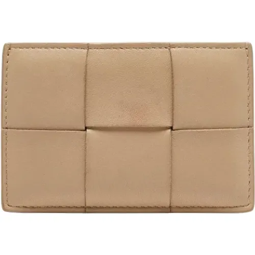 Pre-owned Leather wallets , female, Sizes: ONE SIZE - Bottega Veneta Vintage - Modalova