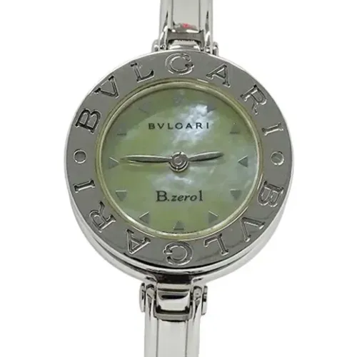 Pre-owned Stainless Steel watches , female, Sizes: ONE SIZE - Bvlgari Vintage - Modalova