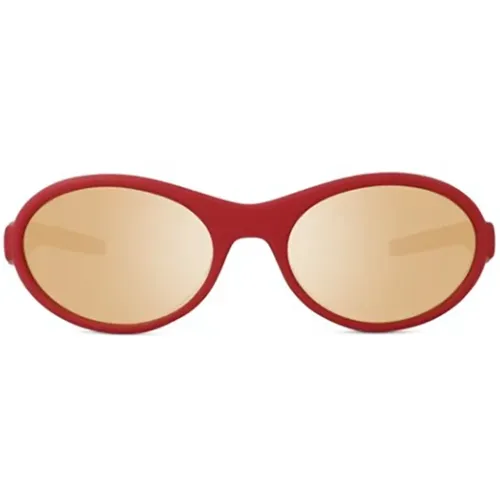 Rote Sonnenbrille für Frauen , Damen, Größe: 55 MM - Givenchy - Modalova