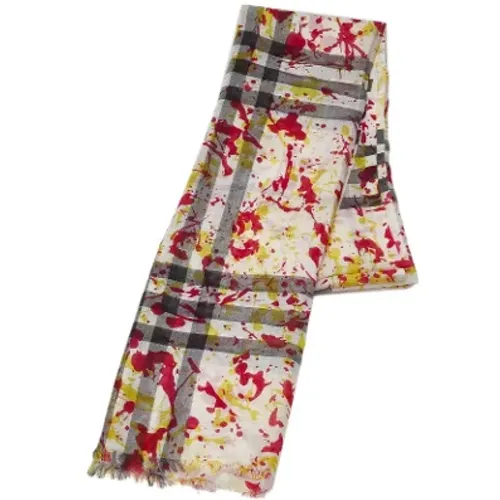 Pre-owned Fabric scarves , female, Sizes: ONE SIZE - Burberry Vintage - Modalova