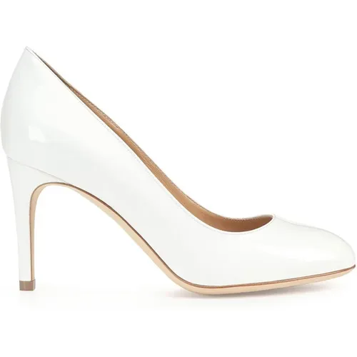 Leather Pumps Elegant Style , female, Sizes: 4 1/2 UK - Sergio Rossi - Modalova