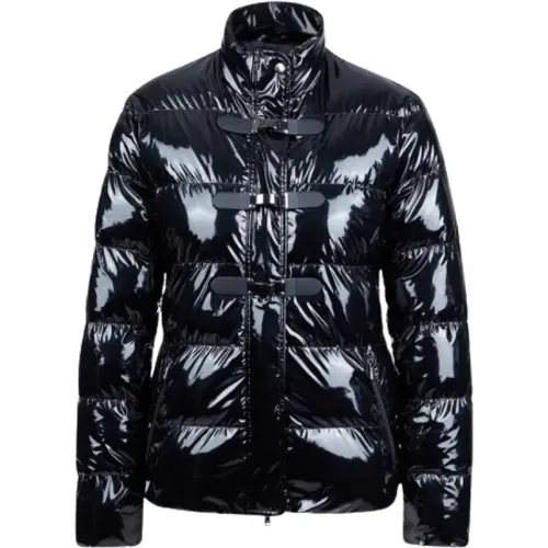 Glänzende gesteppte Daunenjacke , Damen, Größe: S - Emporio Armani - Modalova