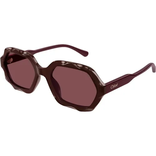 Sonnenbrillen , Damen, Größe: 56 MM - Chloé - Modalova