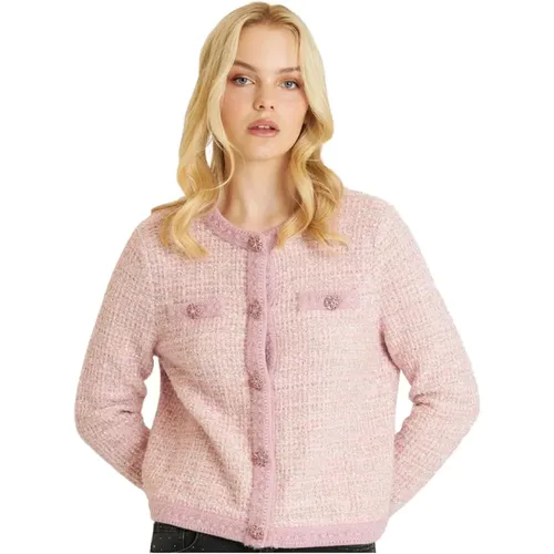 Knitted cardigan , female, Sizes: L, S, M - Alma en Pena - Modalova