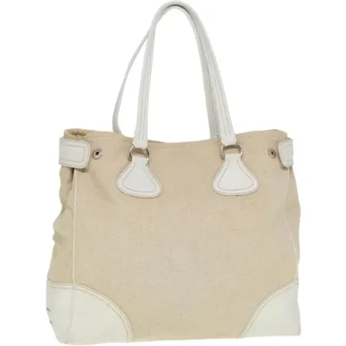 Pre-owned Canvas totes , female, Sizes: ONE SIZE - Prada Vintage - Modalova