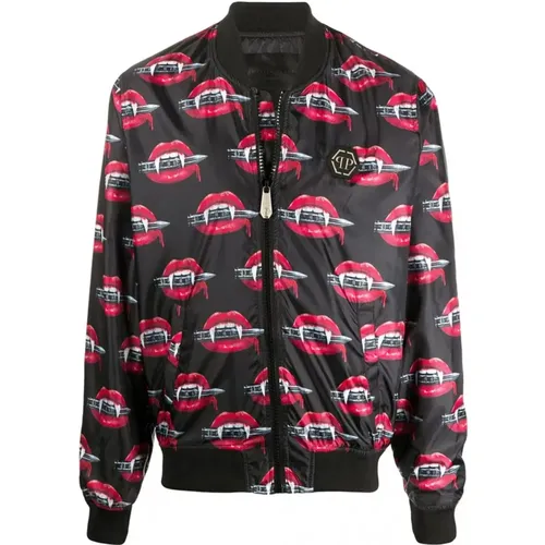 Graphic-Print-Jacke Philipp Plein - Philipp Plein - Modalova