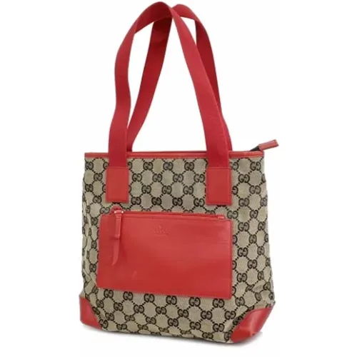 Pre-owned Canvas shoulder-bags , female, Sizes: ONE SIZE - Gucci Vintage - Modalova