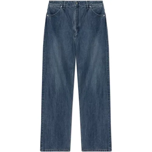 Jeans with logo , male, Sizes: W30, W33, W32, W31, W29 - Jil Sander - Modalova