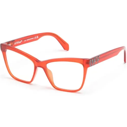 Optical Frame, Versatile Style , unisex, Sizes: 55 MM - Off White - Modalova