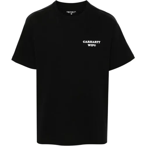 Graphic Print Cotton T-Shirt , male, Sizes: S, XL - Carhartt WIP - Modalova