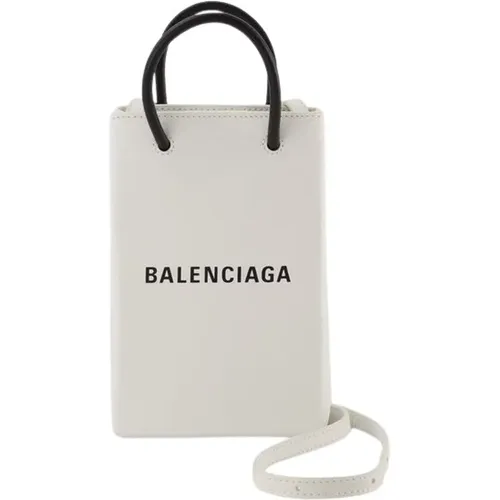 Phone Holder - Leather - , unisex, Sizes: ONE SIZE - Balenciaga - Modalova