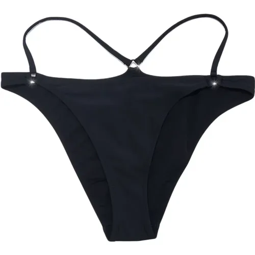 Schwarzer Bikini Unterteil Klassisches Modell , Damen, Größe: XS - Stella Mccartney - Modalova