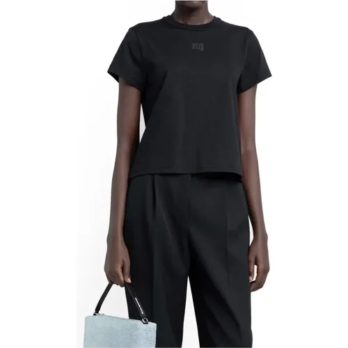 T-Shirts , Damen, Größe: L - alexander wang - Modalova