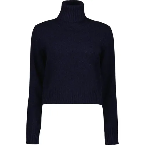 Kaschmir Rollkragenpullover , Damen, Größe: M - Ami Paris - Modalova