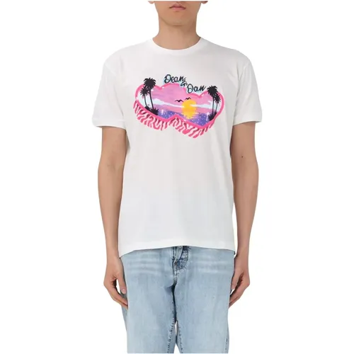 T-Shirts , male, Sizes: XL, M, L - Dsquared2 - Modalova