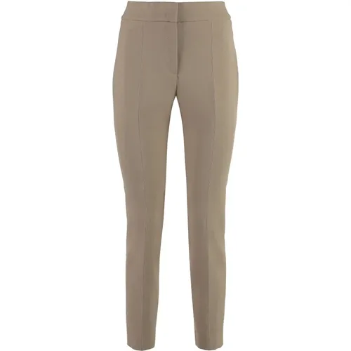 Stretch-Gabardine-Zigarettenhose - PESERICO - Modalova