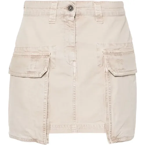 Cotton Skirt with Pockets , female, Sizes: 2XS, XS - Golden Goose - Modalova
