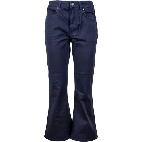 Retro Flared Jeans , female, Sizes: W31, W27 - Mauro Grifoni - Modalova