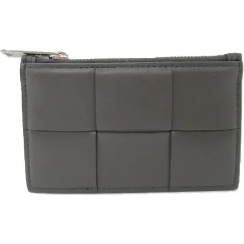 Pre-owned Leather wallets , female, Sizes: ONE SIZE - Bottega Veneta Vintage - Modalova