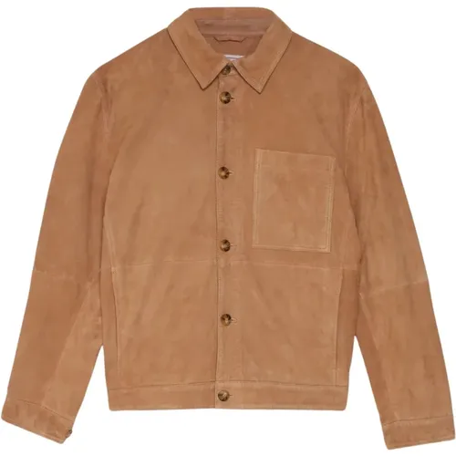 Overshirt Suede , male, Sizes: 3XS - Baracuta - Modalova