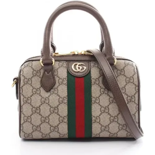 Pre-owned Canvas handbags , female, Sizes: ONE SIZE - Gucci Vintage - Modalova