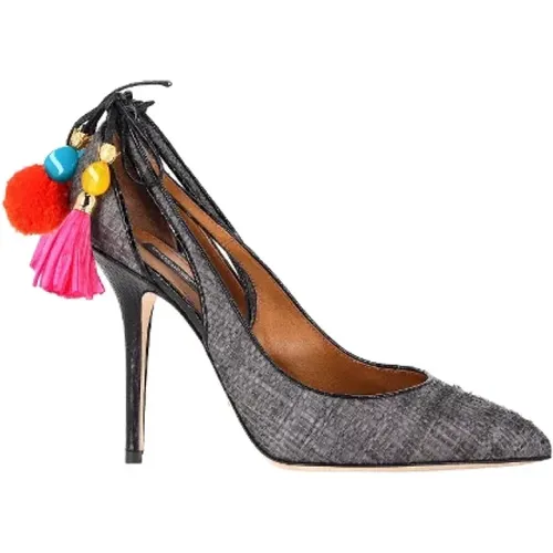 Pre-owned Raffia heels , female, Sizes: 6 1/2 UK - Dolce & Gabbana Pre-owned - Modalova
