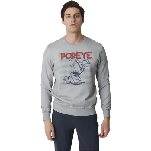 Popeye Sweatshirt , male, Sizes: 2XL - BOB - Modalova