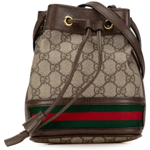 Pre-owned Fabric crossbody-bags , female, Sizes: ONE SIZE - Gucci Vintage - Modalova