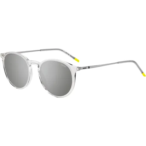 Kristallruthenium/Grau Silberne Sonnenbrille, Silver/Grey Sunglasses - Hugo Boss - Modalova